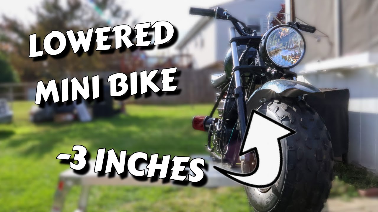 Attempting To LOWER My Mini Bike || Axis M200 Build