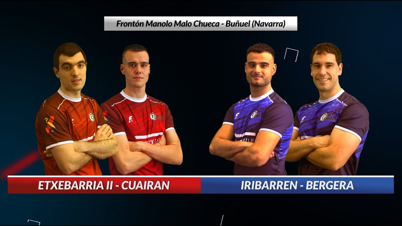 Jornada 1-Copa: ETXEBARRIA II-CUAIRAN vs  IRIBARREN-BERGERA