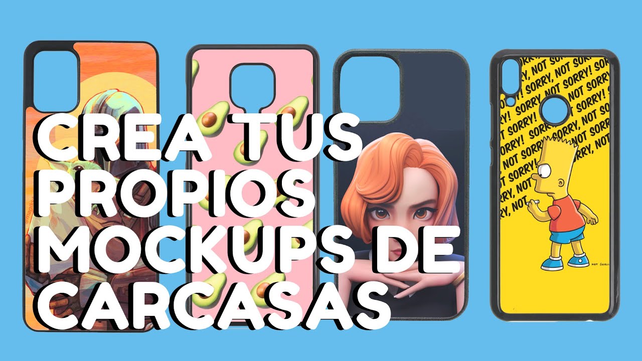 Como Crear Mockups Para Carcasas con Photoshop TIENDA TRANSFER