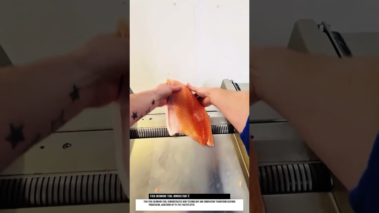 Fish Skinning Tool Innovation Technology for Seafood Industry