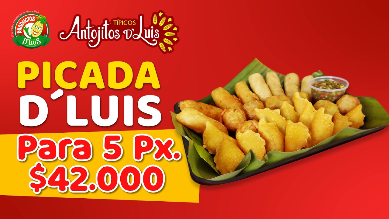 Menú Productos D´Luis - Puerto 125 Cali