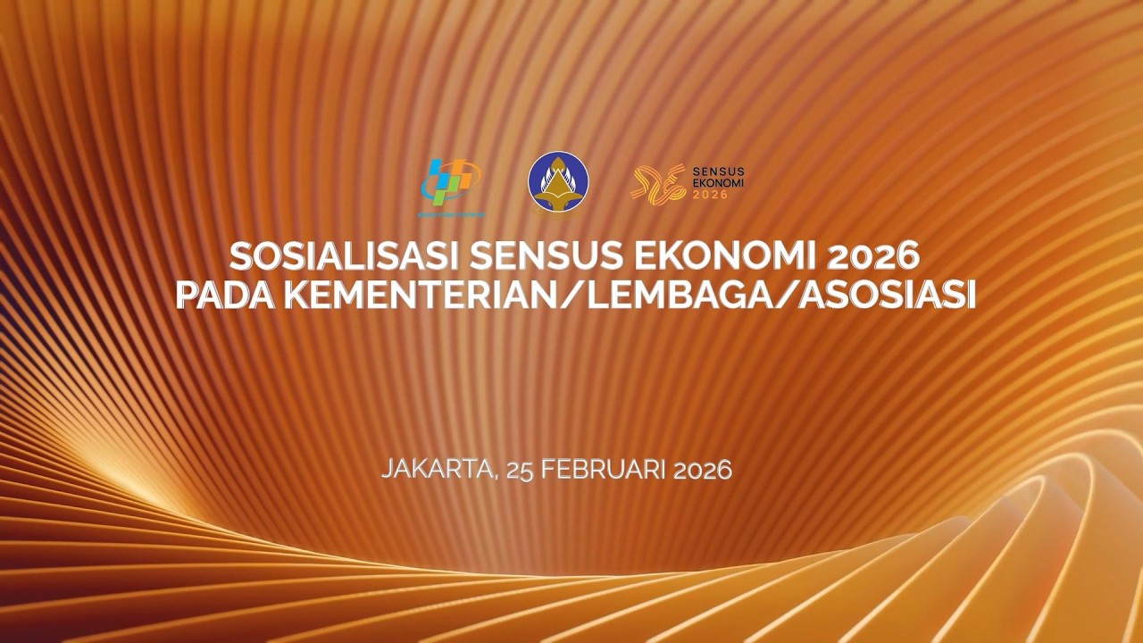 Sosialisasi Sensus Ekonomi 2026 pada Kementerian/Lembaga/Asosiasi