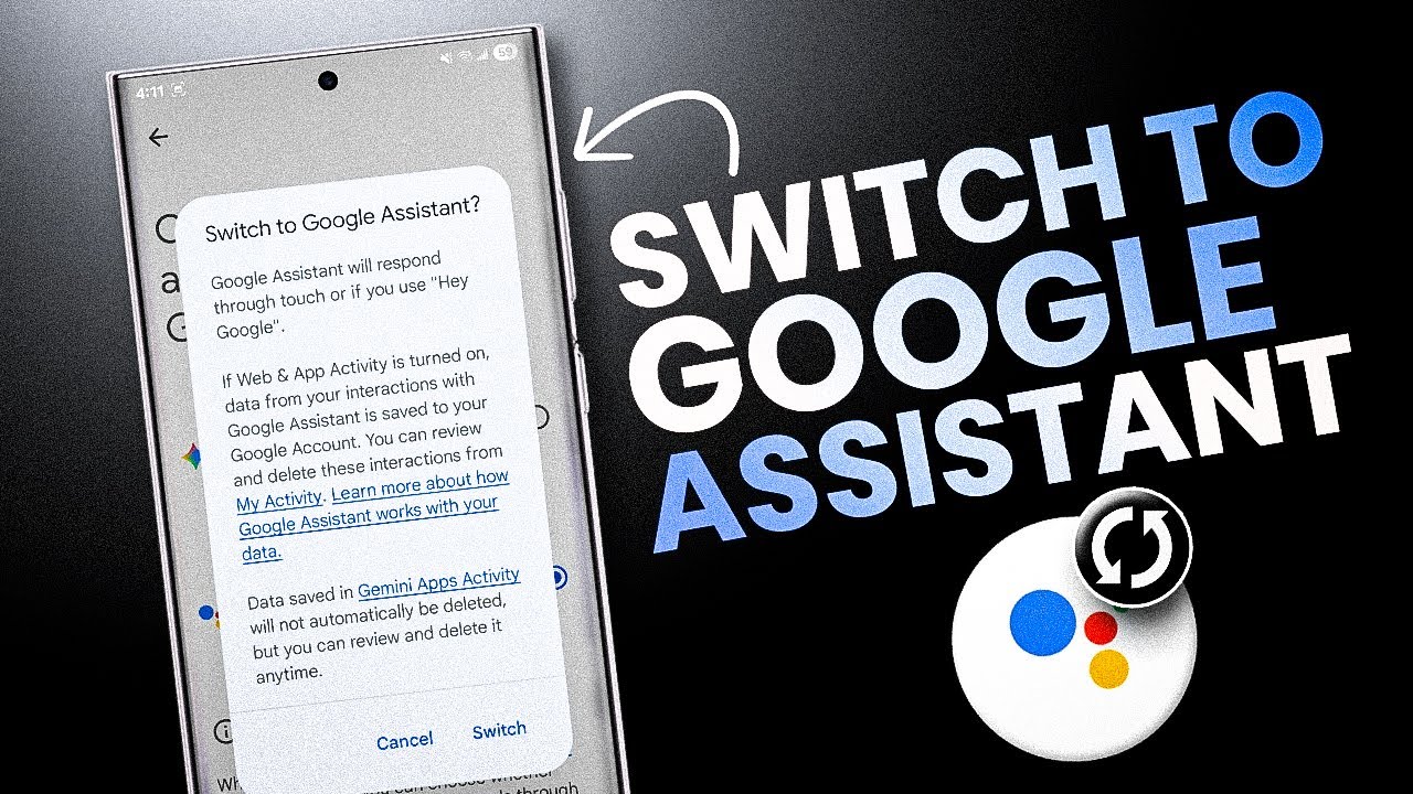 Switch From Gemini To Google Assistant On Android