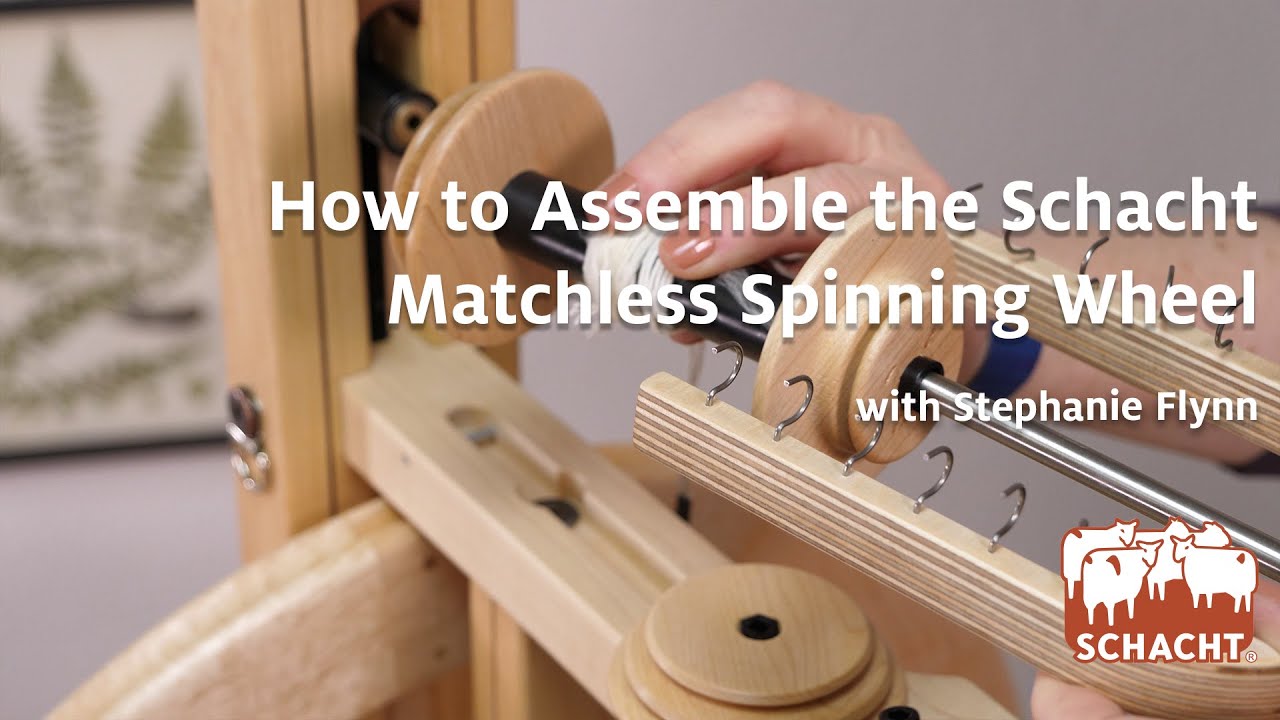 How to Assemble the Schacht Matchless Spinning Wheel