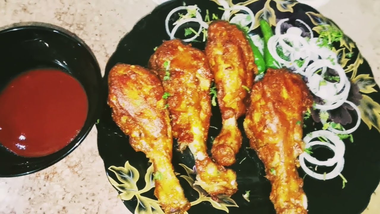 Chicken leg piece Fry Banne Ka Tarika How To Make chicken Leg piece Fry