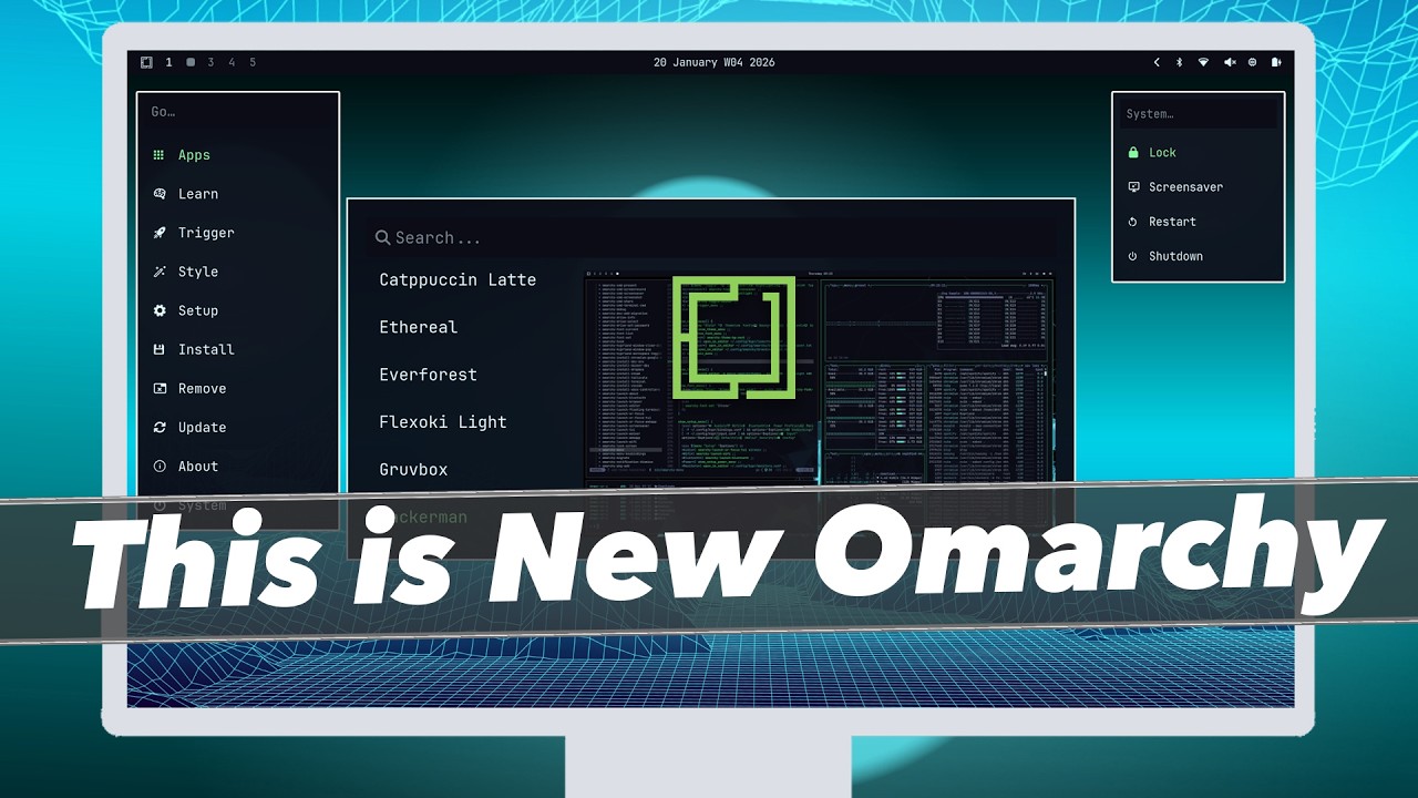 Как установить Omarchy OS (2026): Идеальная установка Arch Linux для разработчиков.