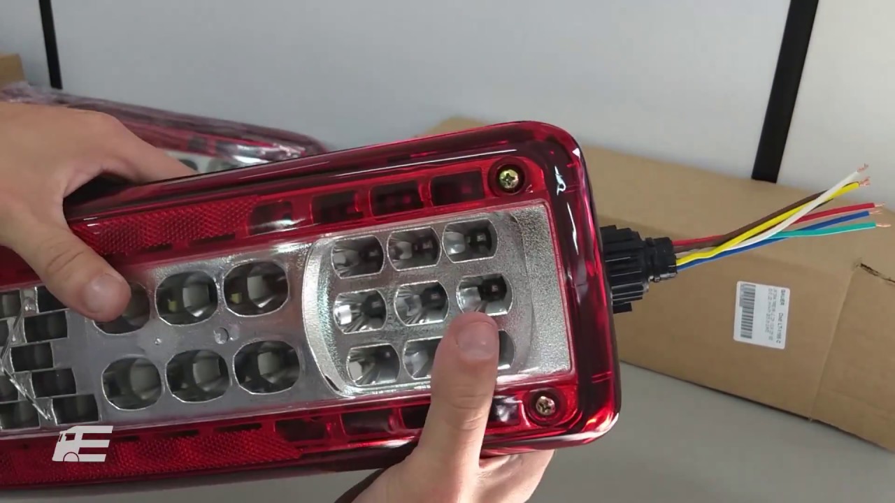 [Em Detalhes] Lanterna Traseira Volvo LED FH VM FX FM 2014...