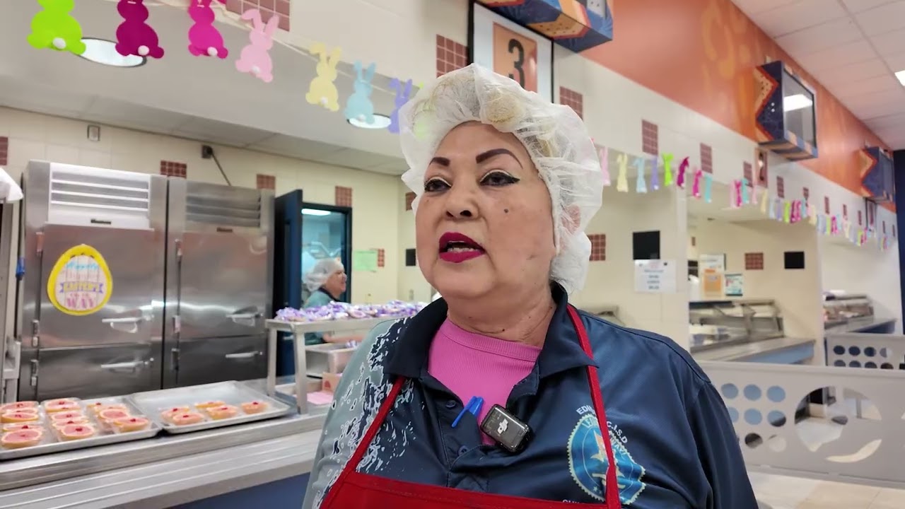 Edinburg CISD Celebrates National School Breakfast Week At Economedes High School!