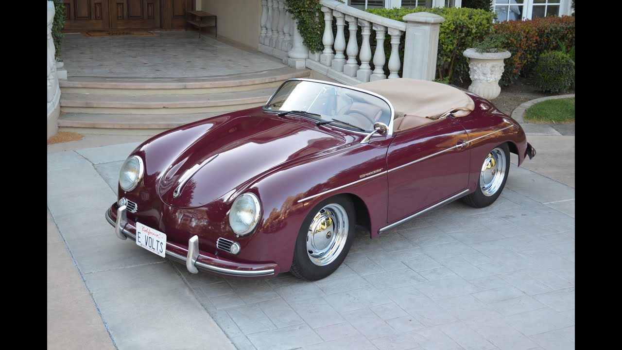 1957 Porsche Beck Speedster, 2k Miles, Electric Conversion, Test Drive, SOLD!