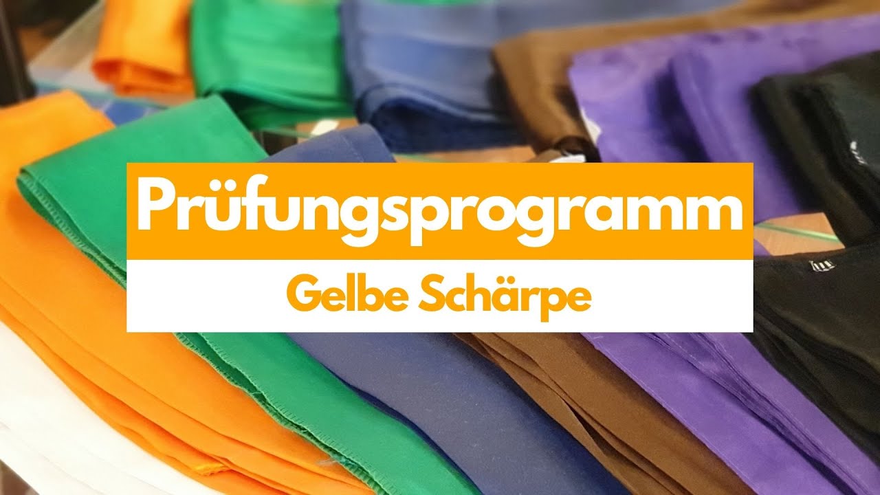 Prüfungsprogramm|| Grundschule #2 || Gelbe Schärpe