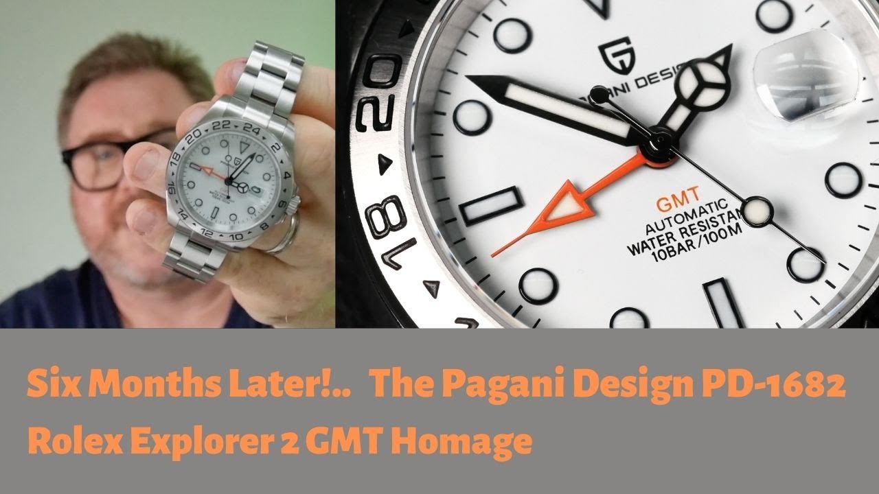 Pagani Design PD-1682 V2 — Rolex Explorer 2 Homage — 6 месяцев спустя...