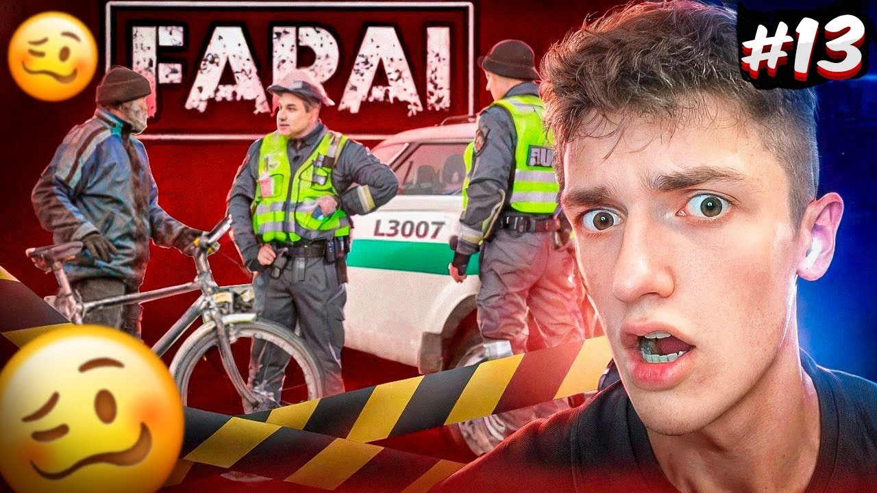 FARAI - GIRTAS DVIRATININKAS 🥴 IR BULVIŲ VEŽĖJAS?! #13