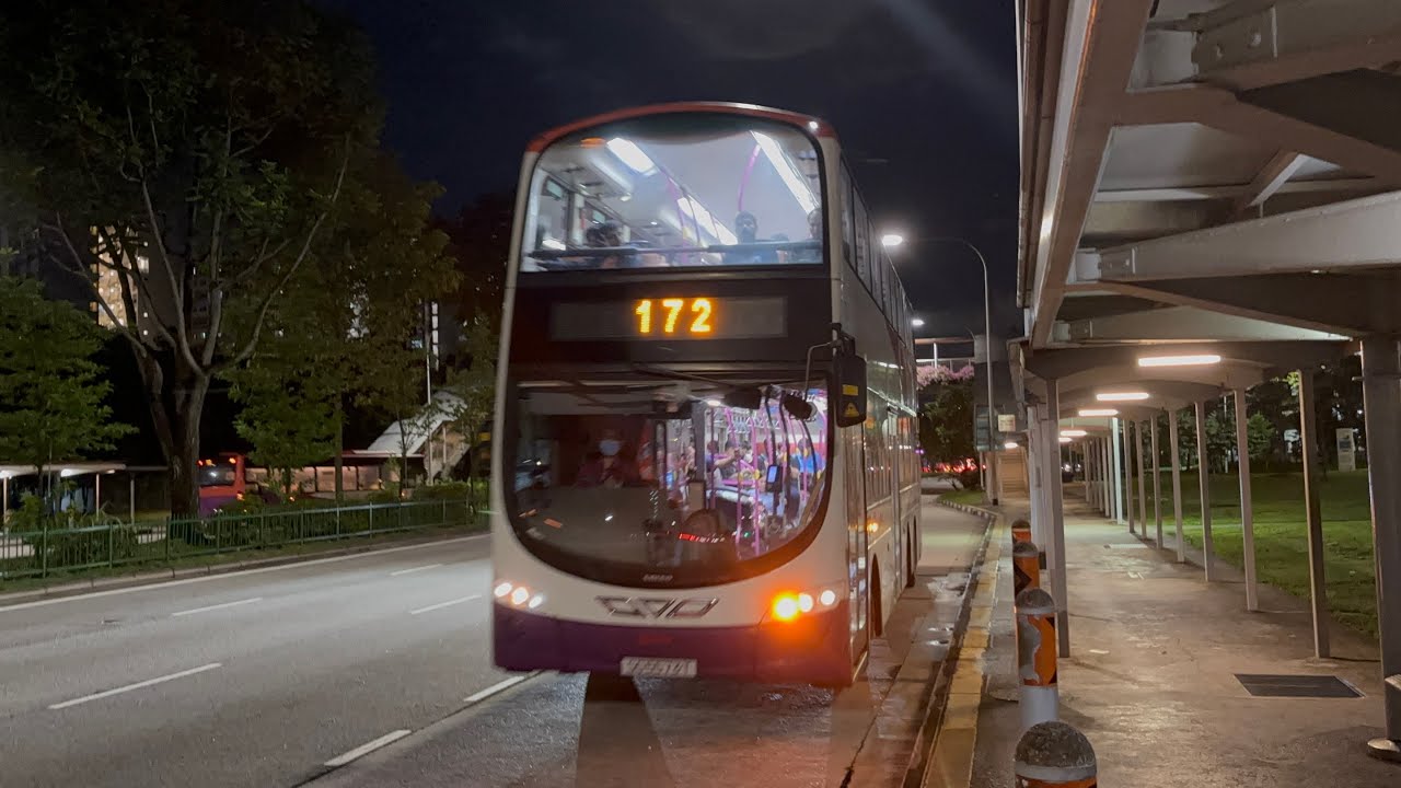 SMRT Buses Volvo B9TL (Wright Eclipse Gemini 2) (Batch 4) SG5573T on Service 172