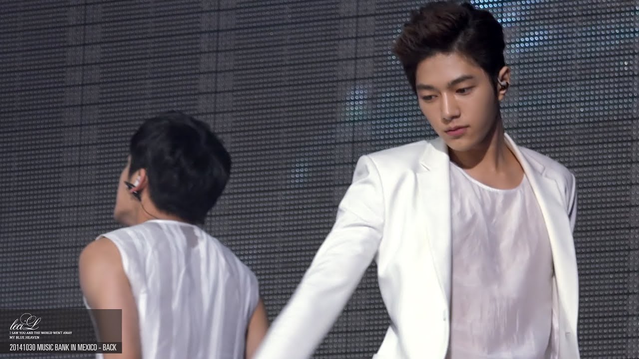 141030 Music Bank in Mexico - Back 명수 focus INFINITE L