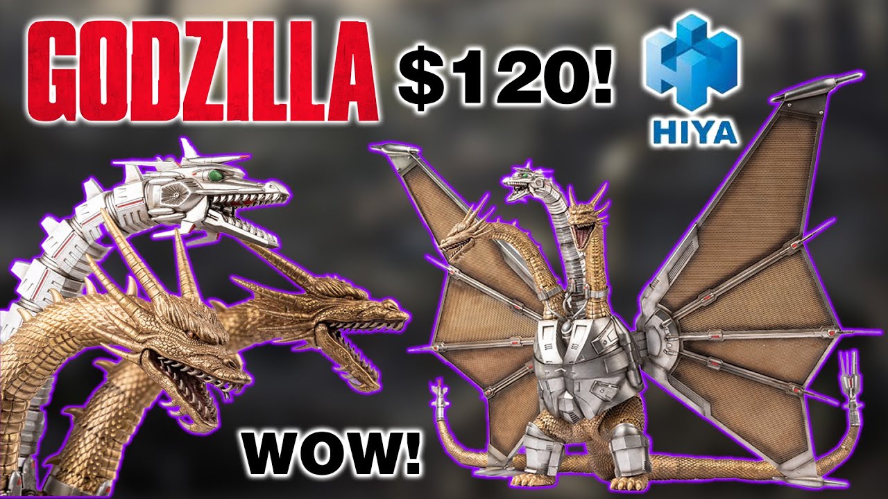 BEST HIYA TOYS? Godzilla vs King Ghidorah Mecha King Ghidorah Exquisite Basic Series  PRE-ORDER!