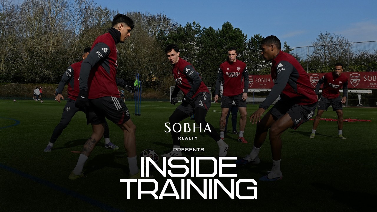 GOALS, GOALS, GOALS 😍 l Birthday celebrations ahead of Bayer Leverkusen | INSIDE TRAINING  | UCL