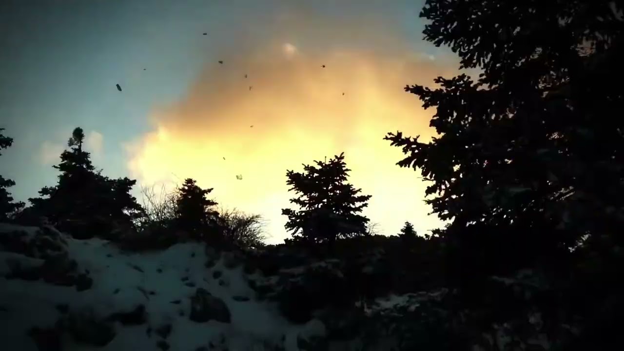 Χιόνια στη Πάρνηθα Διάφορες Βόλτες 
