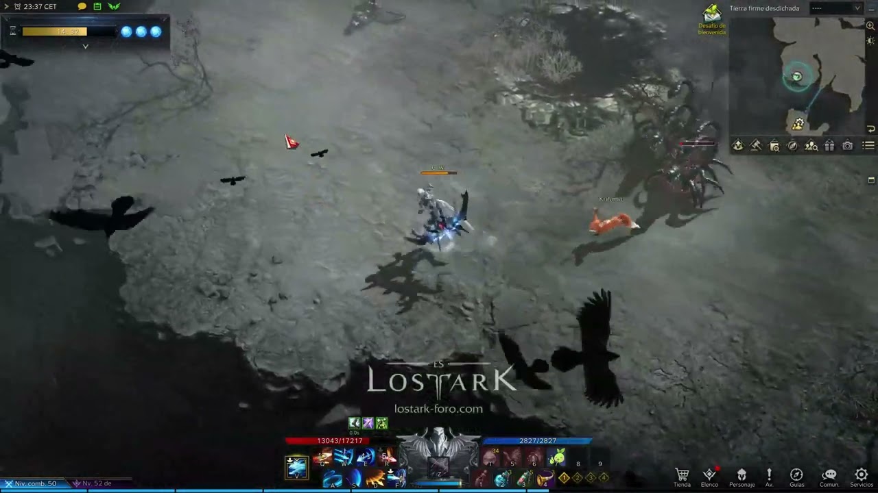 Lost Ark Foro - Nacrasena - Enterrarse + Invocar escorpiones