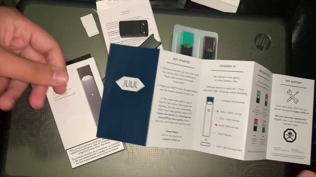 JUUL Starter Pack (Discontinued) Unboxing