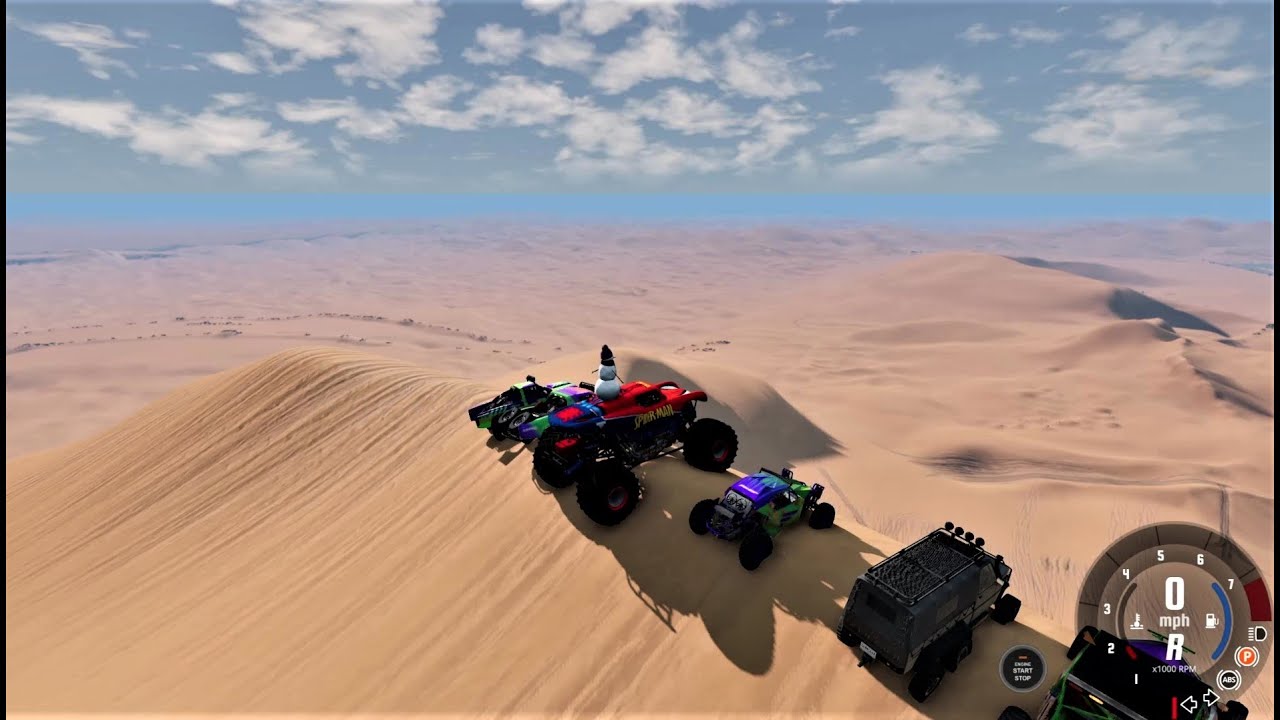 BeamNG.Drive TOXIC SAND DUNES is a really beautiful and amazing map.