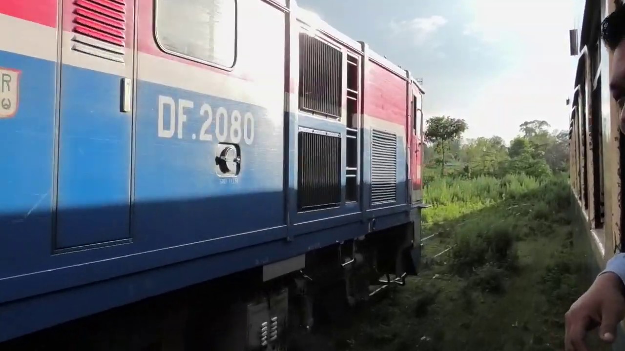 Facinating trip: Pyin Oo Lwin to Zibingyi stations, Myanmar Railways (Burma)