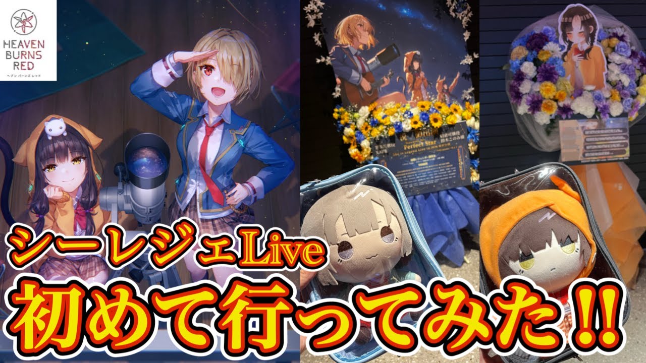 シーレジェLiveに初めて参加してきました！ 語彙力崩壊しながらも感想お話しします⭐️【 ヘブバン She is Legend ライブ 】