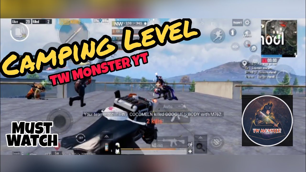GOD LEVEL CAMPING IN PUBG | Eroupe  server  | Tpp | Season 16