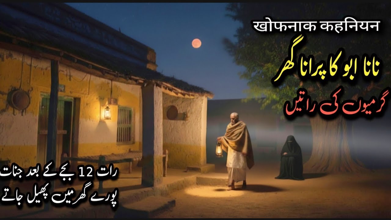 A Terrifying Scary Story Of Haunted House|Horror Stories Urdu|Sachi Khofnak Kahaniyan 