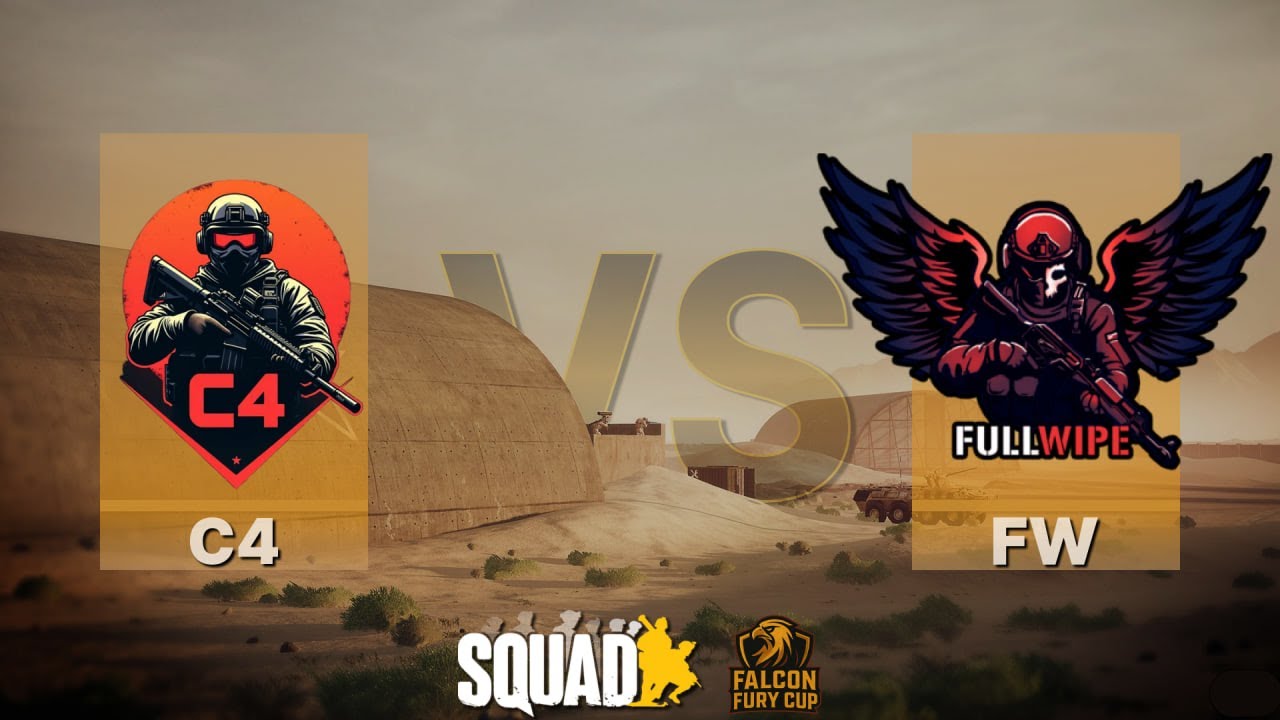 Турнир в Squad   C4 vs FULL WIPE   16x16   Falcon Fury Cup