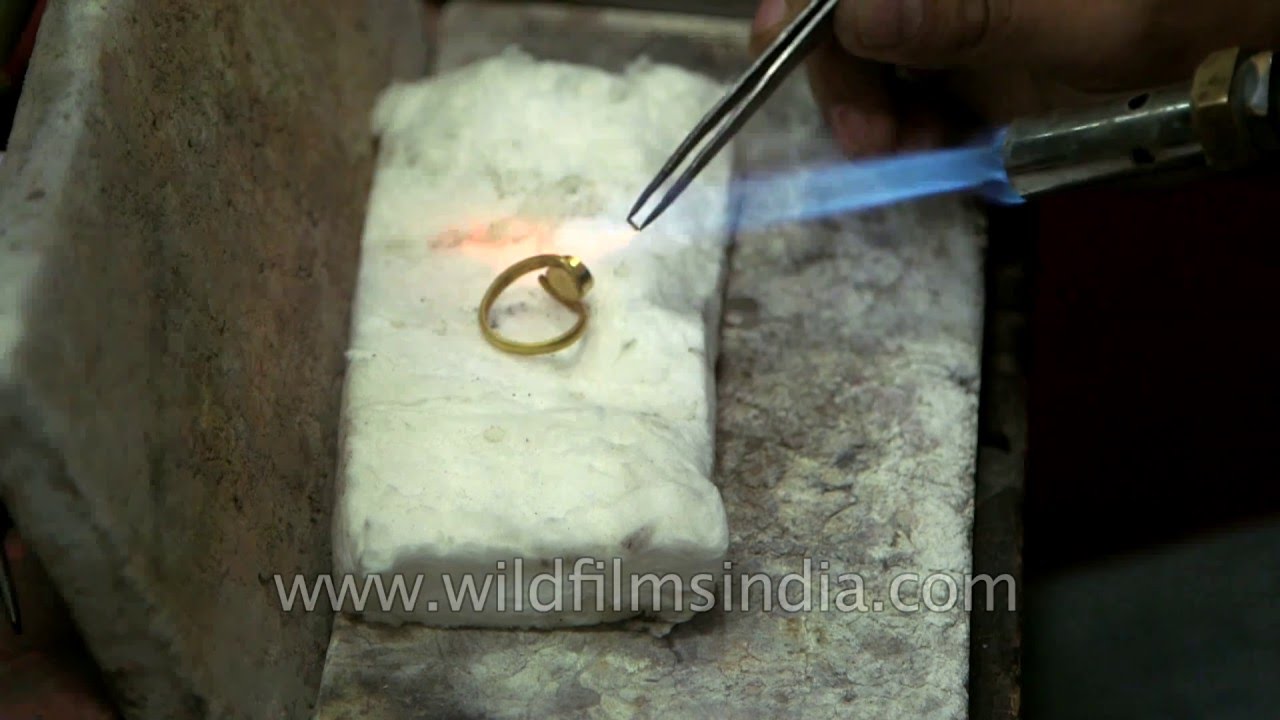 Making of a Gold ring : Indian jewellery
