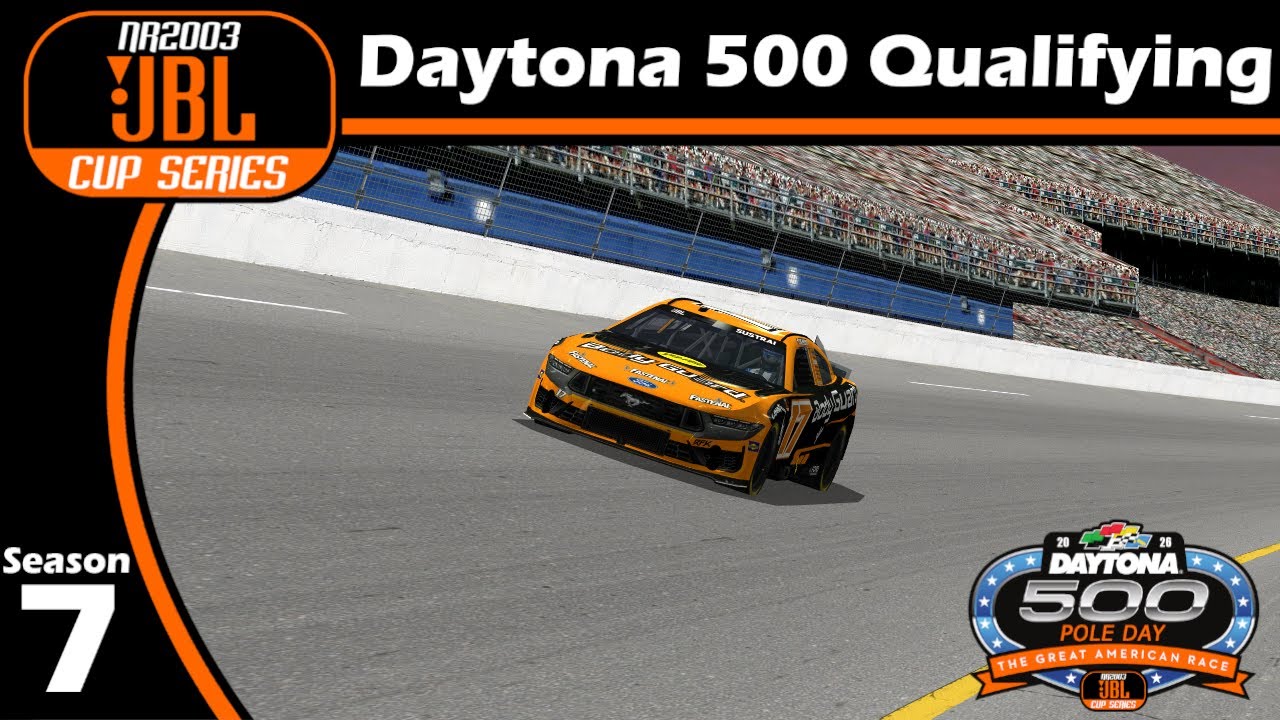 Season 7 NR2003 JBL Cup Series: Daytona 500 Qualifying @ Daytona