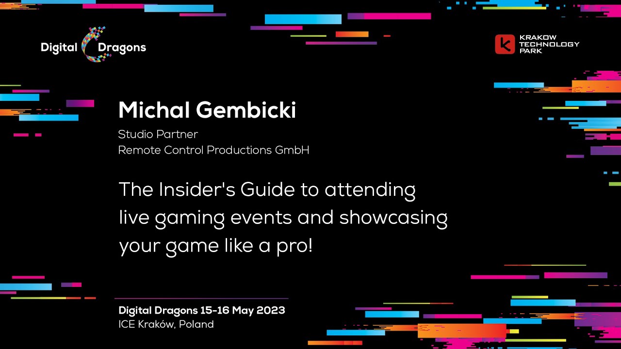 The insiders guide to attending live gaming events and showcasing your game like a pro!