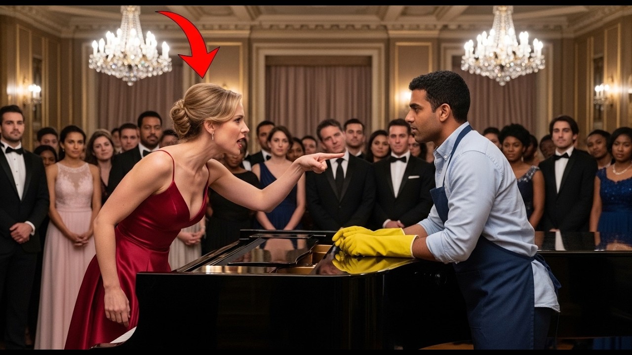 “SI TOCAS ESE PIANO, ME CASO CONTIGO!” — SE RIO LA MILLONARIA… PERO ÉL TOCÓ COMO UN GENIO