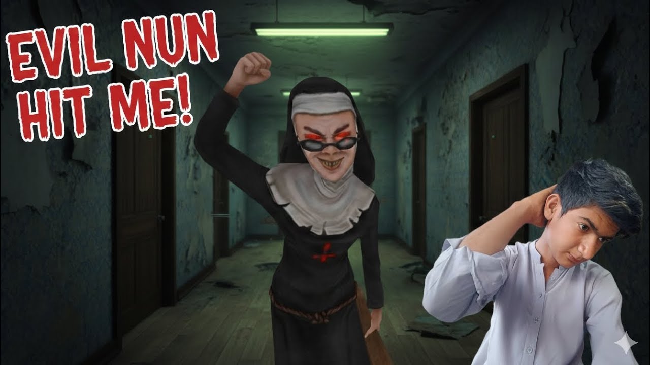 EVIL NUN HIT ME! 😱 Horror Gameplay