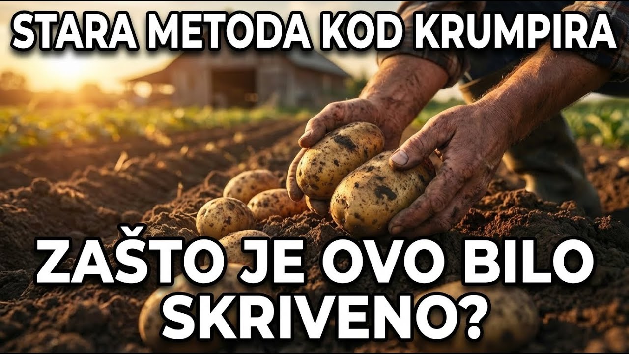 Metoda Krumpira Koja Je Uklonjena Iz Knjiga — 3x Veći Urod Bez Kopanja