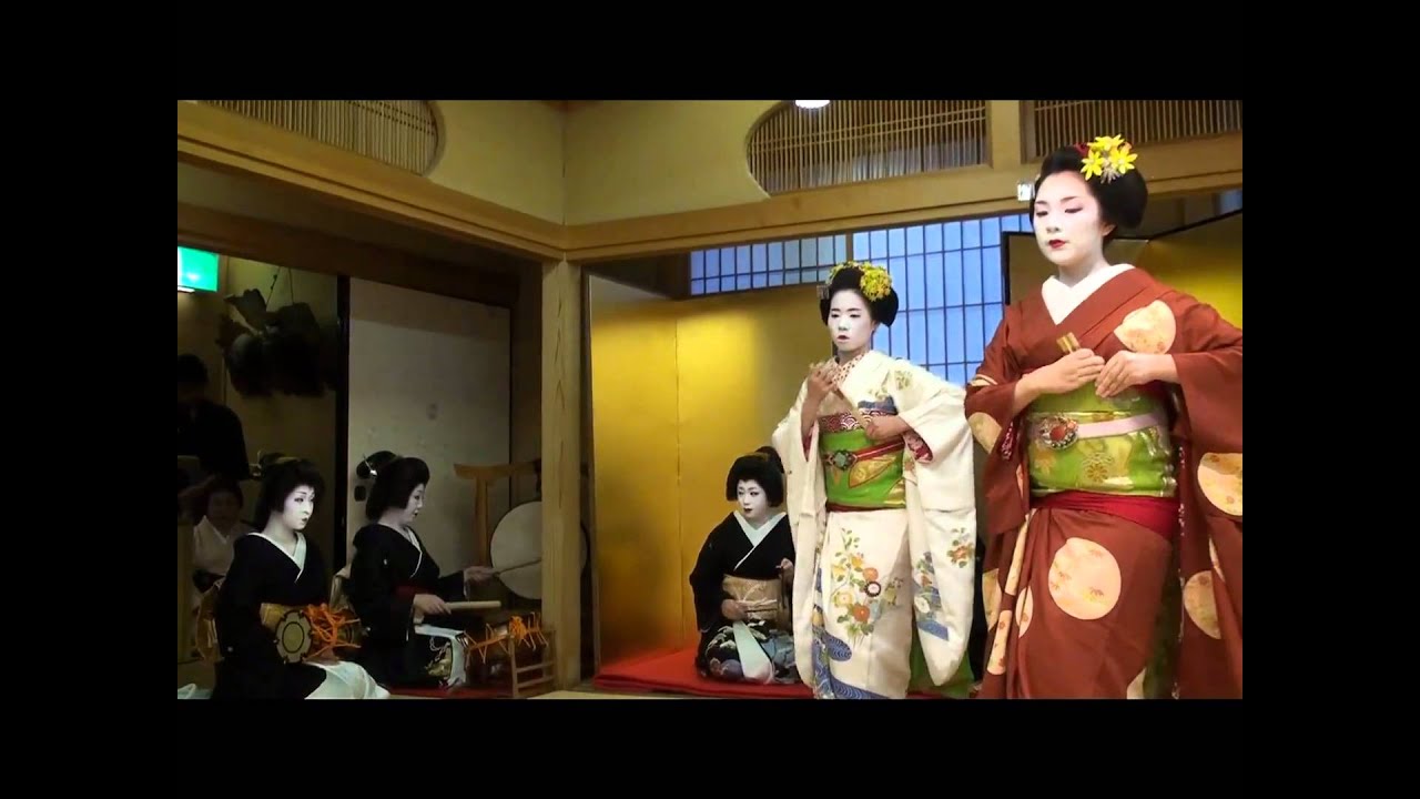 芸妓、舞妓の御座敷