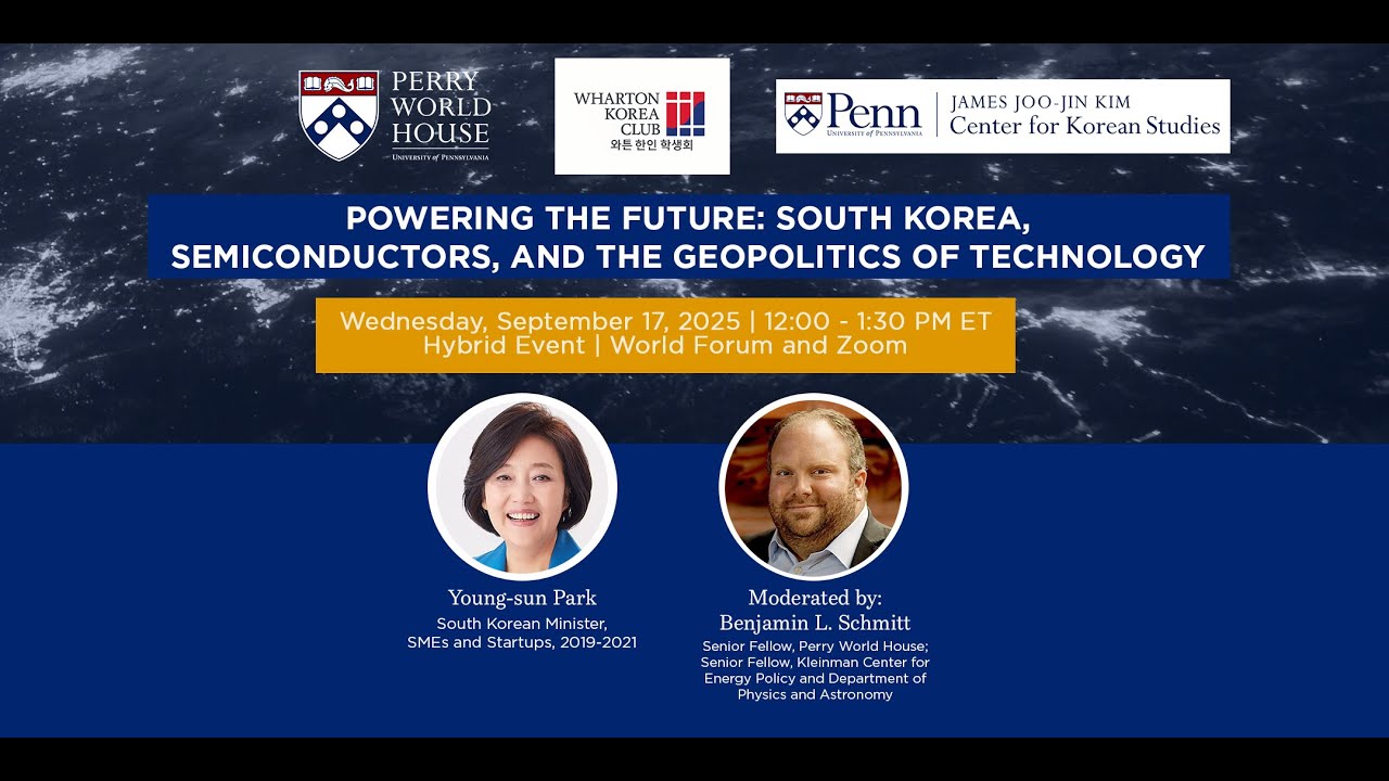 Powering the Future: South Korea, Semiconductors, and the Geopolitics of Technology