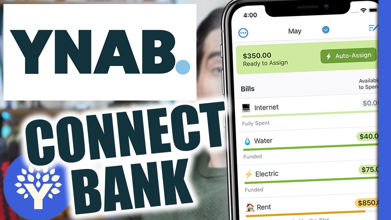 YNAB How to Connect a Bank Account