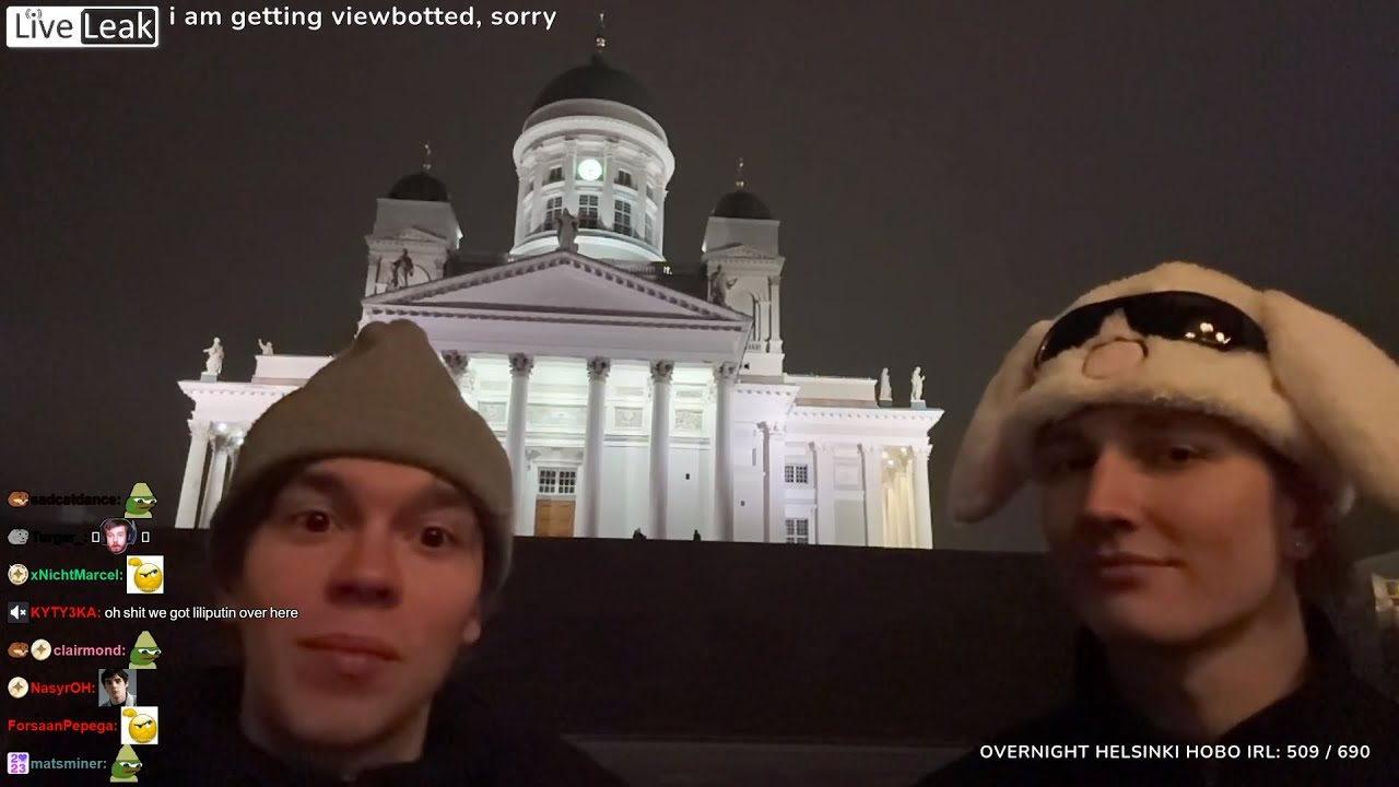 Velcuz | HELSINKI IRL 🧔🏻🌃 EXPLORING THE CITY | 8.2.2025 | Twitch VOD With Chat