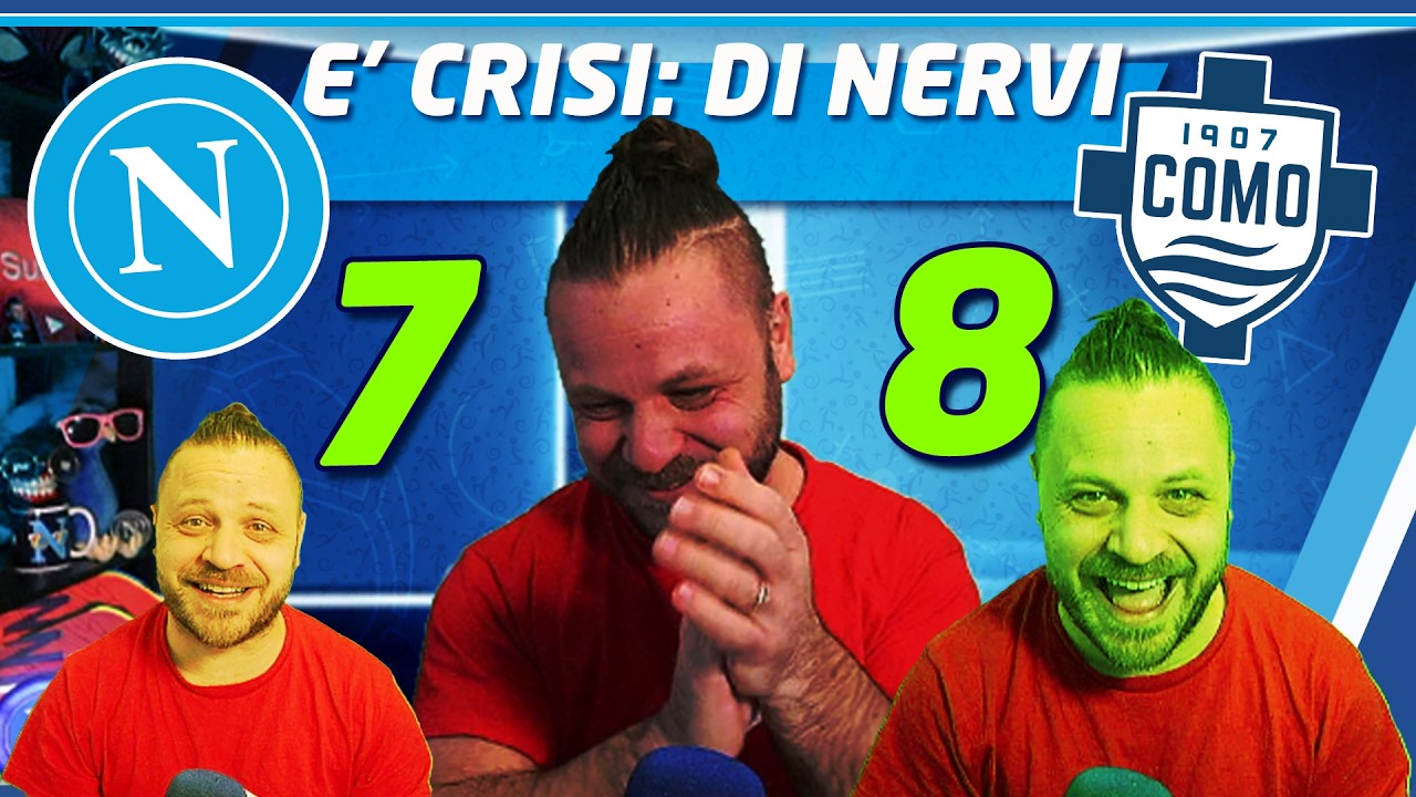 DOPO QUESTA È PALESE, NON SONO SCARSI 👀 Reaction #Napoli #Como 7-8 🔵 ai rigori
