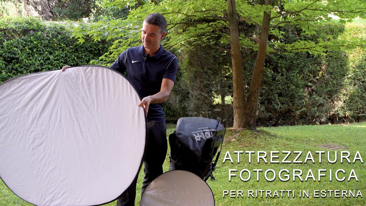 Attrezzatura Fotografica per realizzare Ritratti in esterna