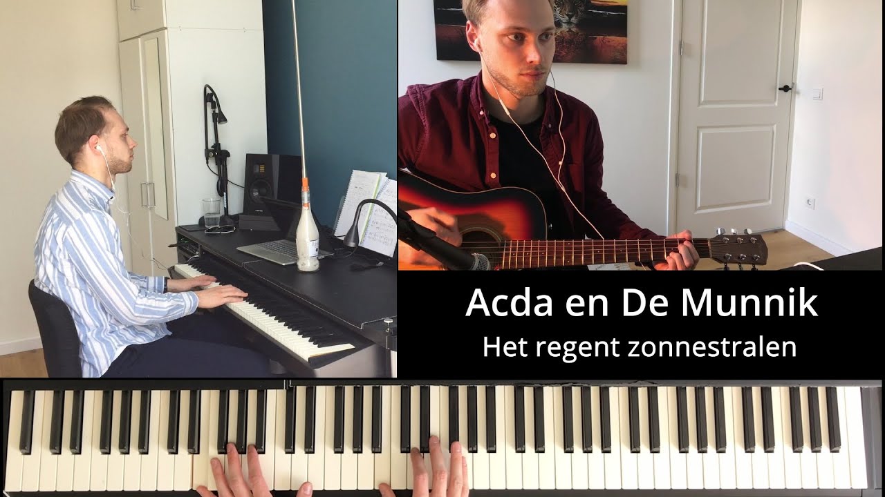 Acda en De Munnik - Het regent zonnestralen | Piano cover by ThierryZ