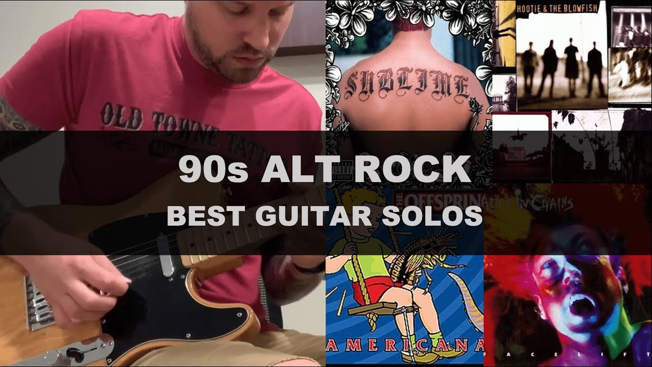 90's Alt Rock Guitar Solos - A Collection of the Best (cover)