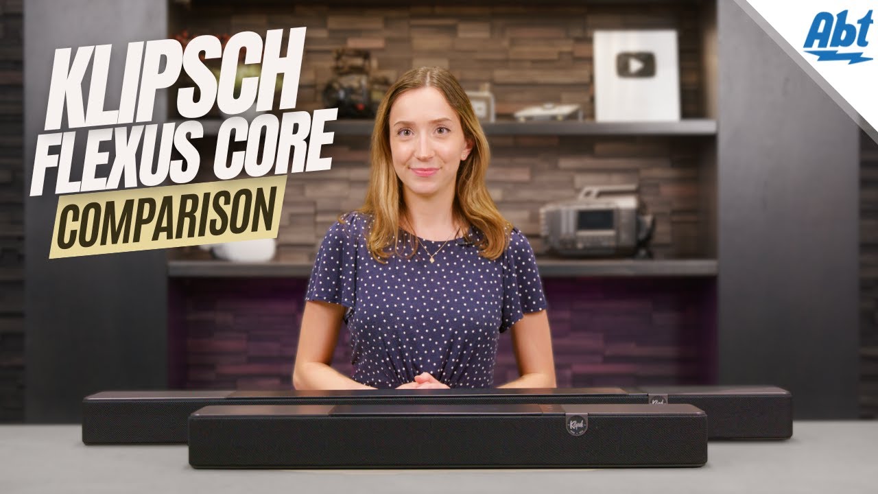 Сравнение звуковой панели Klipsch Flexus Core: Core 100 и Core 200