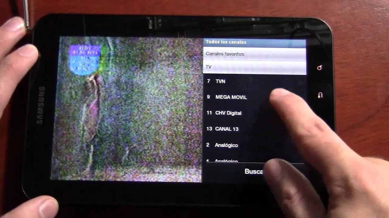 Sintonizador de TV Digital - Samsung Galaxy Tab