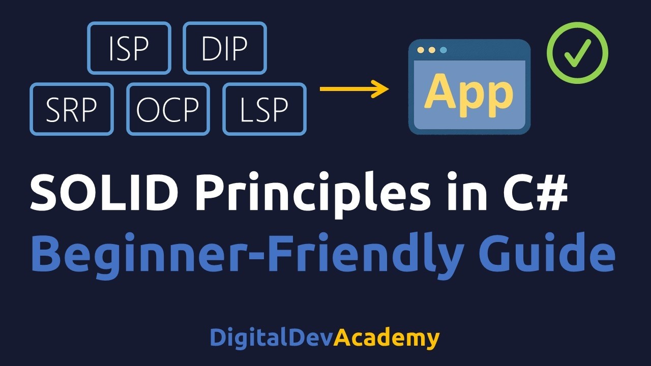 SOLID Principles in C# - A Beginner-Friendly Guide