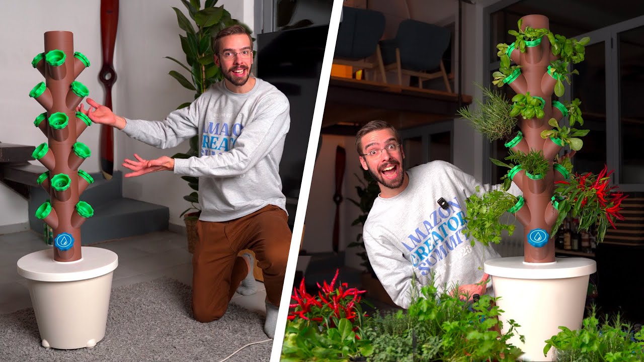 Come costruire una SERRA IDROPONICA FAI DA TE con Arduino stampata in 3D 🌱