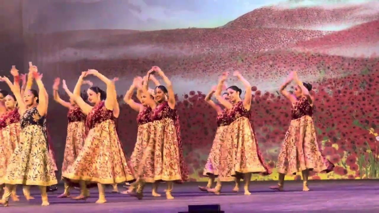 Ananya and group performing at 2024 NDM Annual show