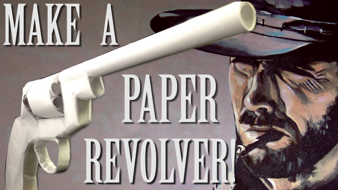 How to make a Paper Revolver