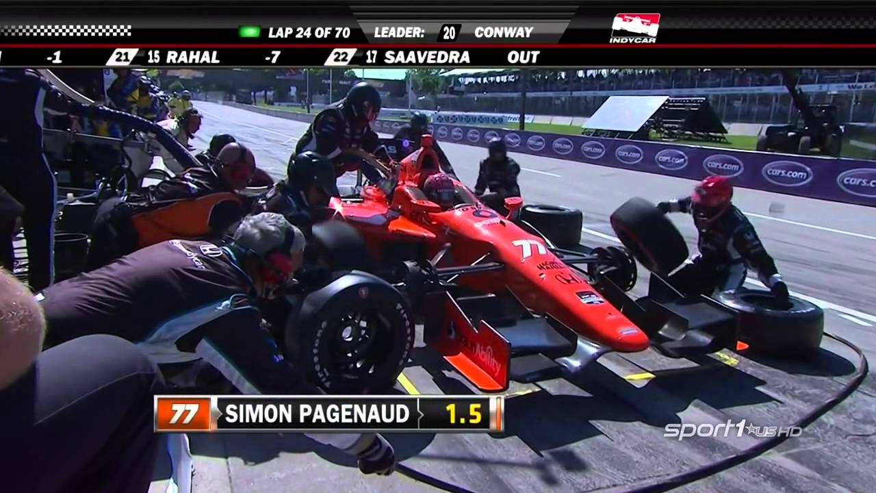HD 720p 2014 Verizon IndyCar Series Detroit Race 2